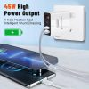 TBD06058047_B3.jpg 2 USB+2 Type-C Digital Display Mobile Phone Multi-port Charger, EU Plug Black, US Plug Black, UK Plug Black, EU Plug White, US Plug White, UK Plug White