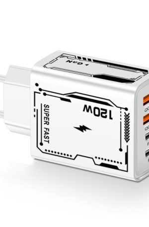 2A 2 USB+2 PD Type-C Multi-Port Mobile Phone Charger