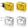 2A 2 USB+2 PD Type-C Multi-Port Mobile Phone Charger