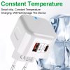 EDA001115901_4.jpg 20W PD + QC 3.0 Dual Ports Travel Charger Power Adapter,, US Plug, EU Plug, UK Plug