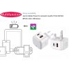 EDA001115901_5.jpg 20W PD + QC 3.0 Dual Ports Travel Charger Power Adapter,, US Plug, EU Plug, UK Plug