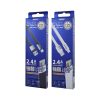 EDA001317401B_2.jpg Remax 2.4A Platinum Pro Charging Data Cable, Length: 1m, Type-C, 8 Pin, Micro USB