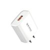 EDA001350201_1.jpg WK WP-U57 Max 18W Maxspeed QC3.0 Fast Charger + USB to Micro USB Data Cable, US Plug, EU Plug, UK Plug