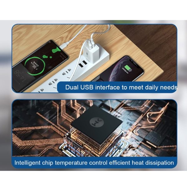 EDA001762902_B3.jpg WK WP-U56 2A Dual USB Fast Charging Travel Charger Power Adapter,, UK Plug, EU Plug