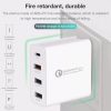 EDA00249401_4.jpg A3 PD 18W USB-C / Type-C + QC3.0 USB + Dual USB Interface Travel Charger, US Plug, EU Plug, UK Plug