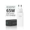 EDA003011601_B1.jpg awei PD9 65W GaN Fast Charging Travel Charger, EU Plug