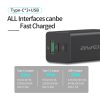 EDA003011601_B2.jpg awei PD9 65W GaN Fast Charging Travel Charger, EU Plug
