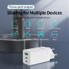 EDA003011601_B4.jpg awei PD9 65W GaN Fast Charging Travel Charger, EU Plug