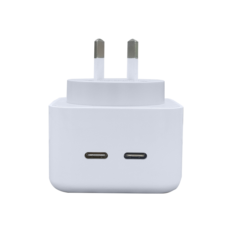 SDC-40W Dual PD USB-C / Type-C Charger for iPhone / iPad Series, AU Plug 2 SDC-40W Dual PD USB-C / Type-C Charger for iPhone / iPad Series, AU Plug - Image 2