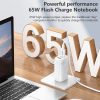 EDA003464501A_1.jpg REMAX RP-U55 Territory Series 65W USB+Dual USB-C / Type-C Interface Fast Charger, EU Plug, UK Plug, CN Plug