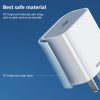EDA003466001_B5.jpg REMAX RP-U79 Speed Series 20W USB-C/Type-C Multi-Compatible Fast Charger, CN Plug, EU Plug, UK Plug