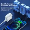 EDA003468001_B3.jpg REMAX RP-U68 20W USB+USB-C/Type-C Dual Interface Fast Charger Set, CN Plug, EU Plug, UK Plug, US Plug