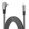 EDA003674101A-1.jpg 3A USB-C/Type-C to 8 Pin Elbow Fast Charge Data Cable, 3A Type-C to 8 Pin 1.2m, 3A Type-C to 8 Pin 2m