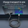 EDA003674101A_4.jpg 3A USB-C/Type-C to 8 Pin Elbow Fast Charge Data Cable, 3A Type-C to 8 Pin 1.2m, 3A Type-C to 8 Pin 2m