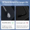 EDA003674101A_6.jpg 3A USB-C/Type-C to 8 Pin Elbow Fast Charge Data Cable, 3A Type-C to 8 Pin 1.2m, 3A Type-C to 8 Pin 2m