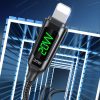 EDA0037553_1.jpg awei CL-123L 1m USB-C / Type-C to 8Pin Digital Display Data Fast Charging Cable