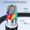 EDA003984901_B3.jpg JOYROOM 20W Type-C to 8 Pin Surpass Series Fast Charging Data Cable, 0.25m, 1.2m, 2m, 3m