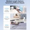 EDA003984901_B6.jpg JOYROOM 20W Type-C to 8 Pin Surpass Series Fast Charging Data Cable, 0.25m, 1.2m, 2m, 3m