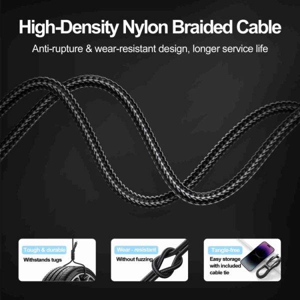 JOYROOM S-CL020A10 Extraordinary Series 30W USB-C / Type-C to 8 Pin Fast Charging Data Cable, 8 Pin, 1.2m, 8 Pin, 2m, 8 Pin, 3m