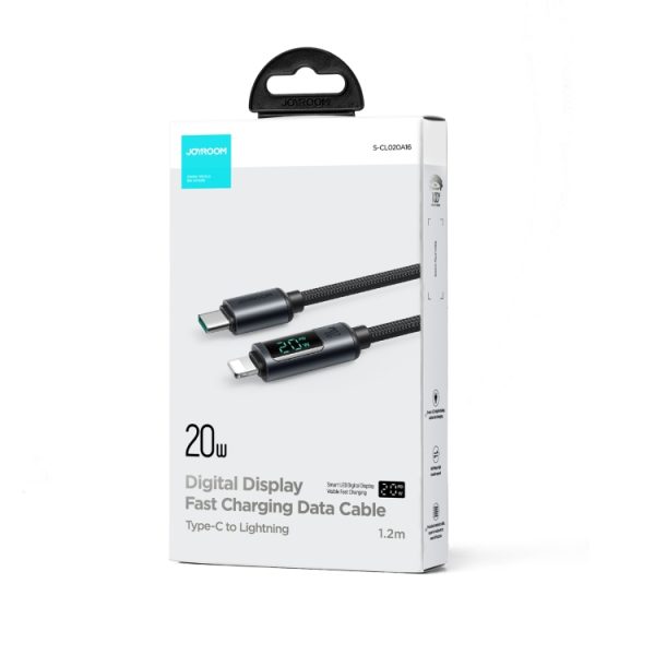 EDA004440601A_7.jpg JOYROOM S-CL020A16 20W USB-C / Type-C to 8 Pin Digital Display Fast Charging Data Cable, Type-C to 8 Pin