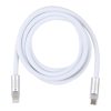 EDA004567401C_2.jpg Mech Series 120W USB-C / Type-C to 8 Pin Metal Plug Silicone Fast Charging Data Cable, Length: 1.2m, 8 Pin, 1.2m Type-C to 8 Pin