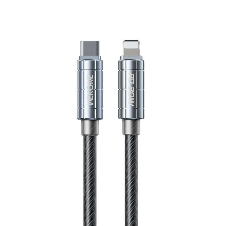 WK WDC-205 PD 20W USB-C/Type-C to 8 Pin Super Fast Charge Data Cable, Length: 1m, WDC-205 1 WK WDC-205 PD 20W USB-C/Type-C to 8 Pin Super Fast Charge Data Cable, Length: 1m, WDC-205