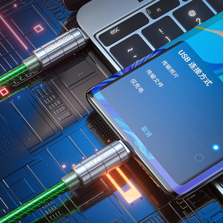 WK WDC-205 PD 20W USB-C/Type-C to 8 Pin Super Fast Charge Data Cable, Length: 1m, WDC-205 6 WK WDC-205 PD 20W USB-C/Type-C to 8 Pin Super Fast Charge Data Cable, Length: 1m, WDC-205 - Image 6