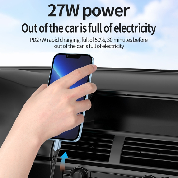 Elbow Spring Charging Data Cable, Length: 1.5m, Type-C to 8 Pin, Type-C to 8 Pin + Type-C 2 Elbow Spring Charging Data Cable, Length: 1.5m, Type-C to 8 Pin, Type-C to 8 Pin + Type-C - Image 2