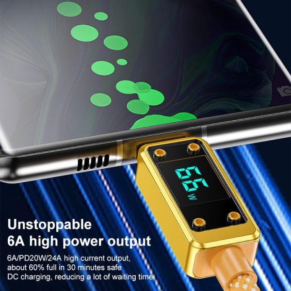 EDA0049574_B5.jpg WK WDC-08 PD 20W USB-C/Type-C to 8 Pin Digital Display Data Cable, Length: 1m, WDC-08
