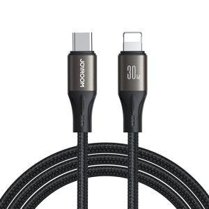 JOYROOM SA25-CL3 30W USB-C/Type-C to 8 Pin Fast Charge Data Cable, 1.2m, 2m, 3m