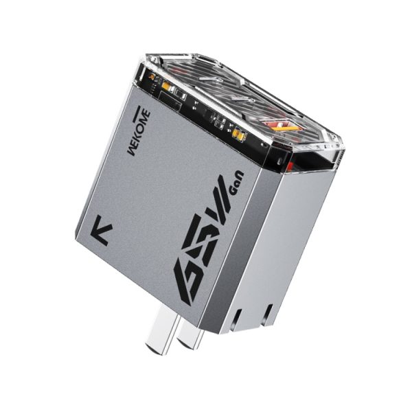 EDA005751701A-1.jpg WK WP-U156 Pioneer Series 65W USB+Dual USB-C/Type-C GaN Charger, WP-U156