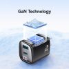 EDA0065967_B3.jpg USAMS CC230 30W USB+USB-C / Type-C Dual Port GaN Digital Display Charger, Spe...