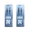 EDA0067116_B2.jpg REMAX RC-C116 1.2m 30W Type-C to 8 Pin Smart Power-off Fast Charging Data Cable, Type-C to 8 Pin