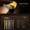 EDA0067351_B5.jpg REMAX RC-C165 Prime 1.2m 60W Type-C to Type-C + 8 Pin Braided Fast Charging Cable, RC-C165