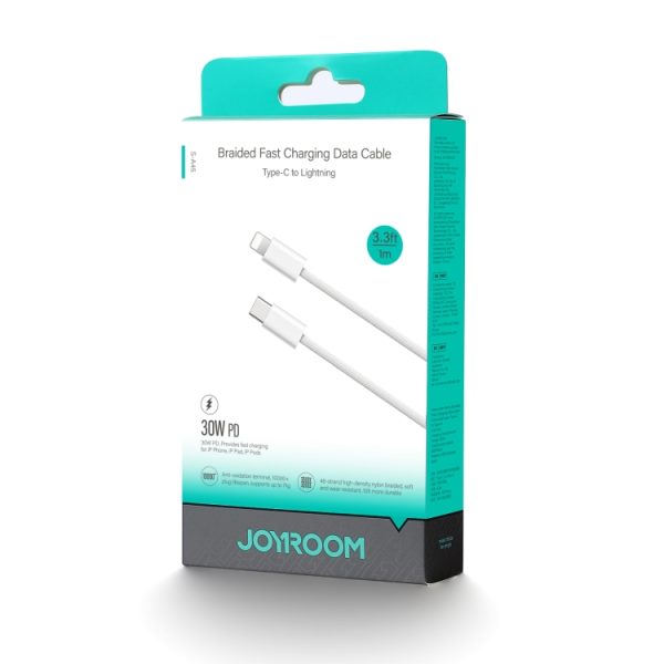 EDA006933001A_9.jpg JOYROOM S-A45 30W USB-C / Type-C to 8 Pin Fast Charge Data Cable, Length: 1m, Type-C to 8 Pin