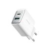 EDA006934001A-1.jpg JOYROOM JR-TCF15 30W USB+USB-C / Type-C Fast Charger, EU Plug, UK Plug