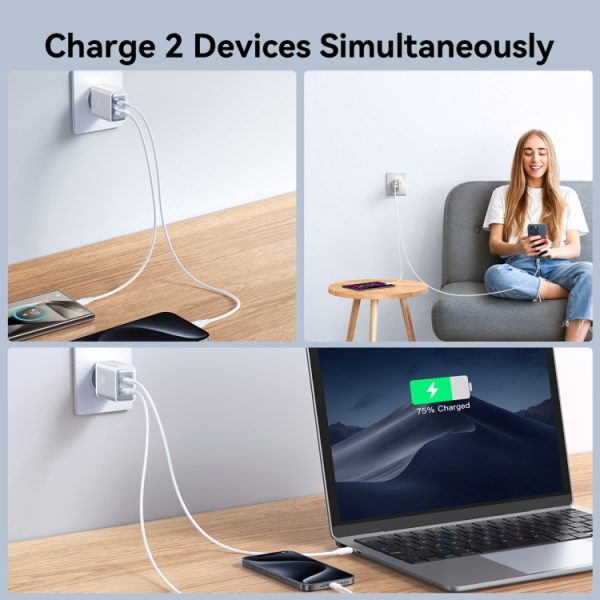 EDA006934001A_5.jpg JOYROOM JR-TCF15 30W USB+USB-C / Type-C Fast Charger, EU Plug, UK Plug