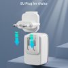 LDNIO A1204Q QC3.0 18W USB Fast Charger with 1m USB to 8 Pin Cable, EU Plug, ...