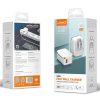 LDNIO A1204Q QC3.0 18W USB Fast Charger with 1m USB to 8 Pin Cable, EU Plug, ...