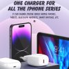 EDA006949801A_10.jpg LDNIO A1206C PD27W USB-C / Type-C Fast Charger with 1m 8 Pin Cable, EU Plug