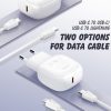 EDA006949801A_2.jpg LDNIO A1206C PD27W USB-C / Type-C Fast Charger with 1m 8 Pin Cable, EU Plug