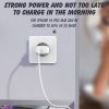 EDA006949801A_4.jpg LDNIO A1206C PD27W USB-C / Type-C Fast Charger with 1m 8 Pin Cable, EU Plug