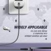 EDA006949801A_9.jpg LDNIO A1206C PD27W USB-C / Type-C Fast Charger with 1m 8 Pin Cable, EU Plug