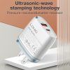 LDNIO Q229 QC3.0 / PD20W USB + Type-C Fast Charger with 1m USB to 8 Pin Cable...