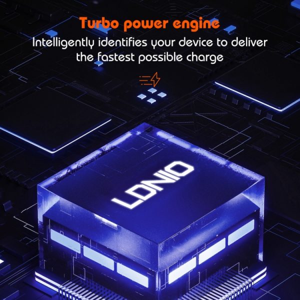 EDA0069597_B7.jpg LDNIO Q366 65W USB + Dual Type-C Port Charger with 1m USB-C / Type-C to USB-C...