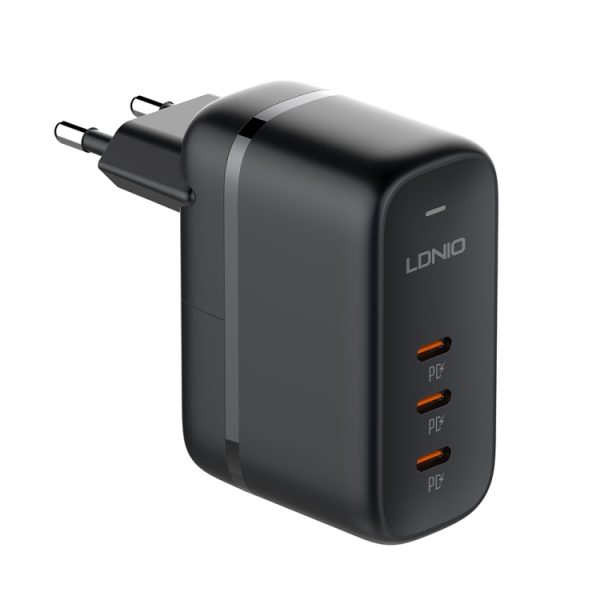 EDA006960001A-1.jpg LDNIO Q367 65W GaN 3 x USB-C / Type-C Interface Charger with 1m USB-C / Type-...