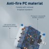 EDA0069607_B12.jpg LDNIO Q408 100W GaN USB+3 USB-C / Type-C Interface Charger with 1m 100W USB-C...