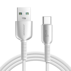 JOYROOM S-A51 Cutting-Edge Series 3A Fast Charging Data Cable, Length: 1.2m, USB-A to Type-C Cable, USB-A to 8 Pin Cable, Type-C to Type-C Cable, Type-C to 8 Pin Cable