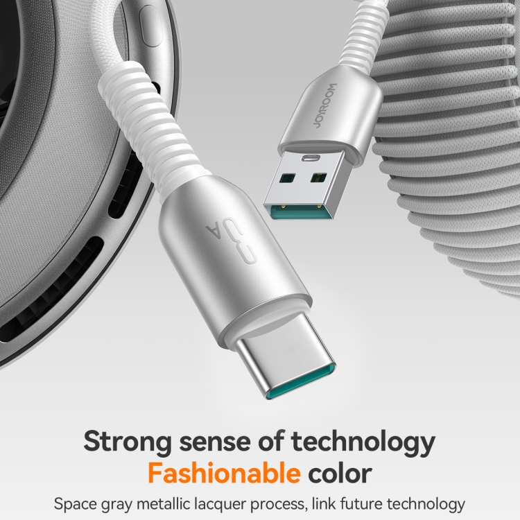 JOYROOM S-A51 Cutting-Edge Series 3A Fast Charging Data Cable, Length: 1.2m, USB-A to Type-C Cable, USB-A to 8 Pin Cable, Type-C to Type-C Cable, Type-C to 8 Pin Cable 3 JOYROOM S-A51 Cutting-Edge Series 3A Fast Charging Data Cable, Length: 1.2m, USB-A to Type-C Cable, USB-A to 8 Pin Cable, Type-C to Type-C Cable, Type-C to 8 Pin Cable - Image 3