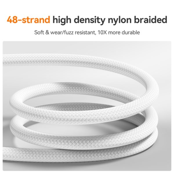 JOYROOM S-A51 Cutting-Edge Series 3A Fast Charging Data Cable, Length: 1.2m, USB-A to Type-C Cable, USB-A to 8 Pin Cable, Type-C to Type-C Cable, Type-C to 8 Pin Cable